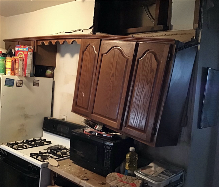 Kitchen Fire damage